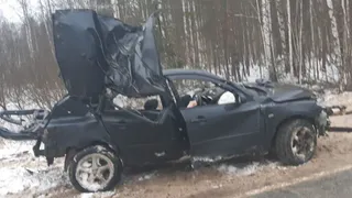 Смертельное ДТП в Клепиковском районе: в аварии погибли двое