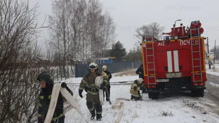 В Петушинском районе прошли масштабные учения МЧС по тушению лесного пожара