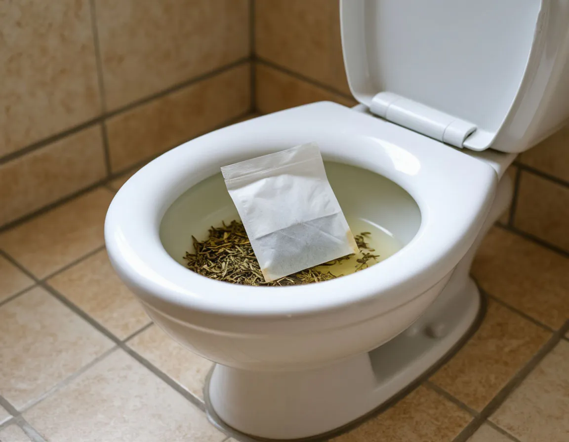 Уходя в гости, бросьте чайный пакетик в унитаз - эффект вас поразит: рабочий лайфхак
