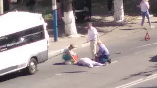 В Брянске маршрутчик сбил пенсионерку-нарушительницу