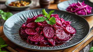 Будете 100 раз готовить, и все мало – свёкла по-осетински улетает с тарелки за считанные секунды