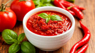 Готовлю обалденный базиликовый соус на зиму: подходит к мясу, с макаронами или просто намазать на хлеб. Рецепт быстрый и простой.