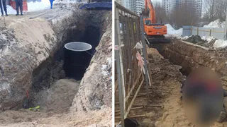 Во Владимире погиб рабочий: его завалило грунтом