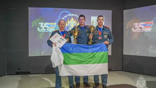 Пожарные из Коми завоевали золото и бронзу на российских соревнованиях в Волгограде