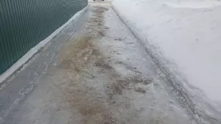 Гололед заблокировал доступ жителям Колышлея к двум селам