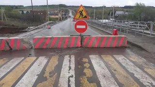 Рязанский Минтранс напомнил о закрытом участке дороги в деревне Мельгуново 