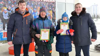 Нижнекамцы встали на лыжи