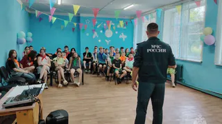 МЧС Владимирской области продолжают уроки безопасности в летних лагерях