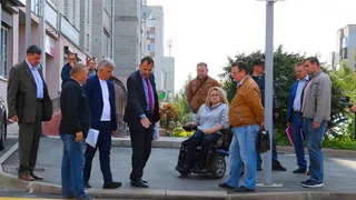 В Брянске при ремонте улиц Костычева и Горбатова не учли удобства для маломобильных граждан