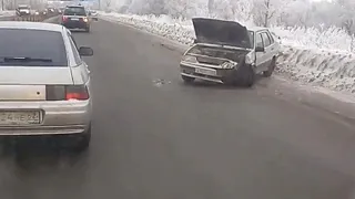 На Северной окружной разбилась «пятнадцатая»