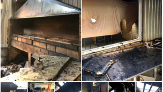 В Магнитогорске горела шашлычная