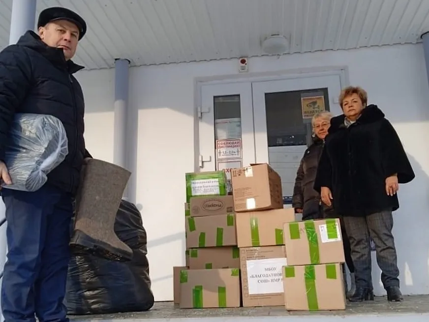 Жители Нижнекамского района собрали гуманитарную помощь для мобилизованных