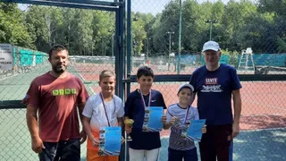 Рязанские спортсмены завоевали пять медалей на теннисном турнире