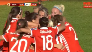 Гол рязанской футболистки помог сборной России обыграть Италию – видеообзор матча