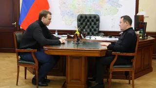 17 октября Малков встретился с губернатором Тамбовской области в Рязани