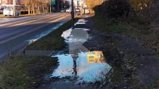 Рязанцы пожаловались на состояние пешеходных зон Касимовского шоссе