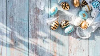 Мерцающие яйца – хит нынешней Пасхи