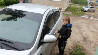 В Рязани 7-летний мальчик за рулем не нарушил ни одного правила