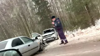 ДТП в Касимовском районе: столкнулись две легковушки 