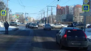 В Рязани иномарка сбила школьницу на пешеходном переходе