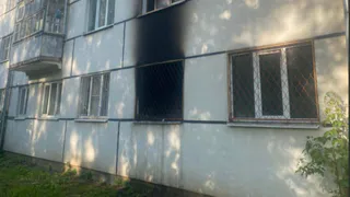 Пожар в жилом доме на улице Гагарина в Александрове