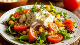 Нежный и сытный салат «Радушная гречанка»: дети и взрослые опустошают тарелки за пару минут — готовьте с большим запасом