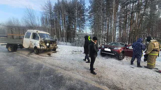 31-летняя женщина получила травмы в аварии под Рязанью