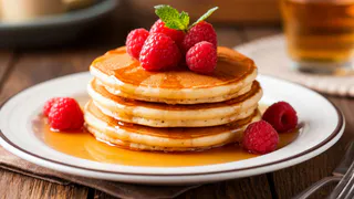 Вливаю 2 стакана кисломолочки — и оладьи получаются такие пышные и нежные, что тают во рту