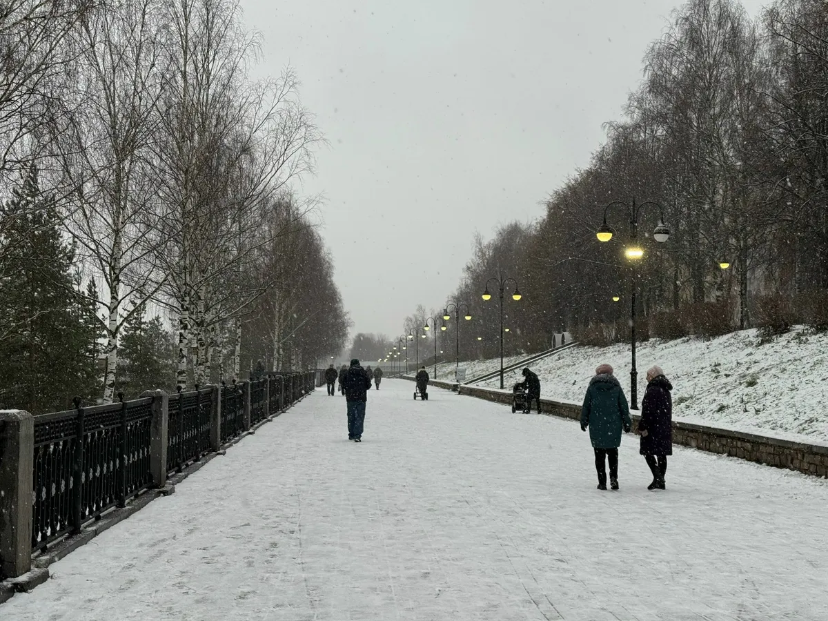 В Татарстан пришла зима: начало недели ознаменуется морозами и выпадением снега