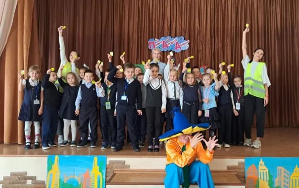 Магнитогорские первоклассники дали клятву быть дисциплинированными пешеходами