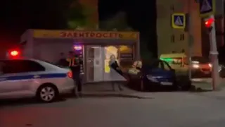 Вылетел на тротуар: ночью на Касимовском шоссе произошло ДТП