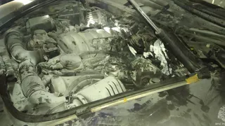 Легковой автомобиль загорелся на трассе М-12 в Собинском районе