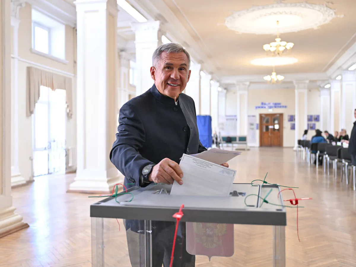 Минниханов победил на выборах Раиса Татарстана