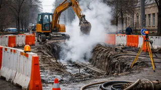 На перекрёстке улиц Мира и Гороховой во Владимире временно отключили тепло и горячую воду