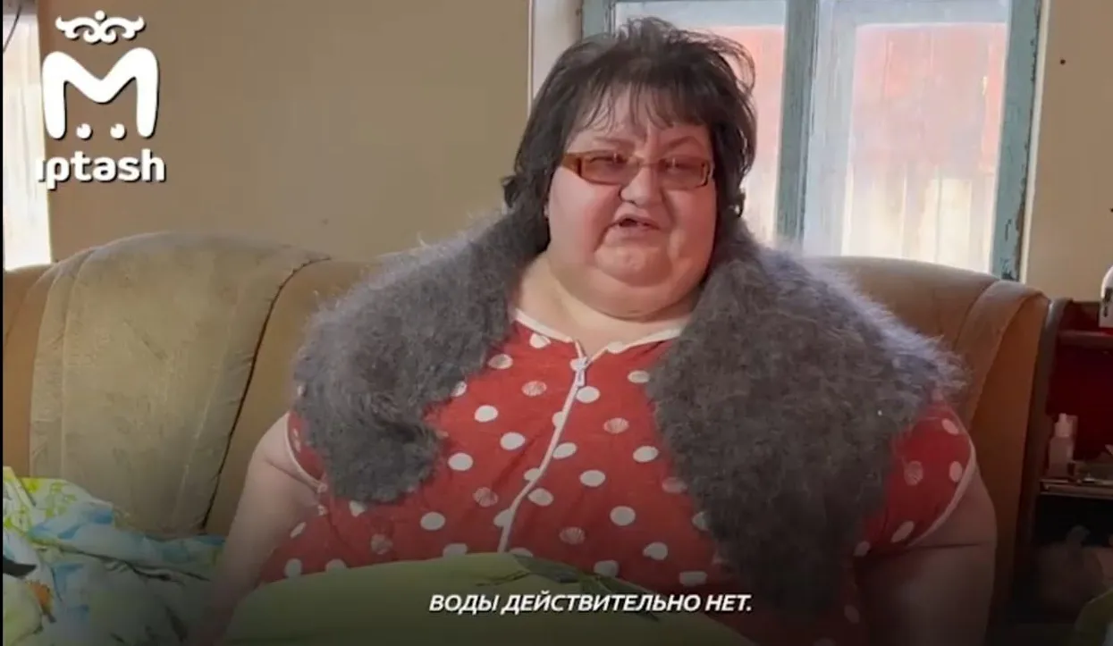 180-килограммовая женщина-инвалид живёт в Менделеевске без воды и канализации
