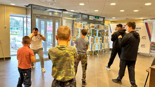 Самбисты из Коми провели мастер-класс для детей из семей бойцов СВО