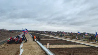 В столице Коми ведется благоустройство воинского участка "Аллея Героев"