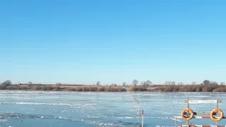 Пройтись по воде: в Шиловском районе открыли пешеходную ледовую переправу через Оку