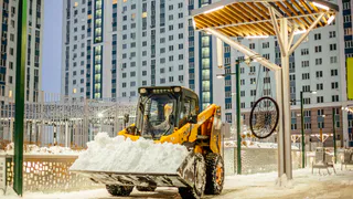 Управляющая компания «Зелёный сад – Мой дом» вывезла более 21 тысячи кубометров снега