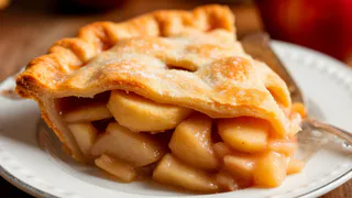 Много яблок, а сахара и муки почти нет: осенний пирог, который выглядит как из кондитерской