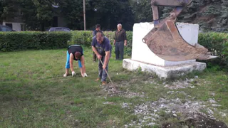 Администрация Касимова рассказала, почему разрушился памятник Ленину