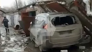 Взрыв в гаражном кооперативе: есть видео с места происшествия