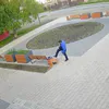 Вандал испортил зону отдыха в посёлке Сыктывкара