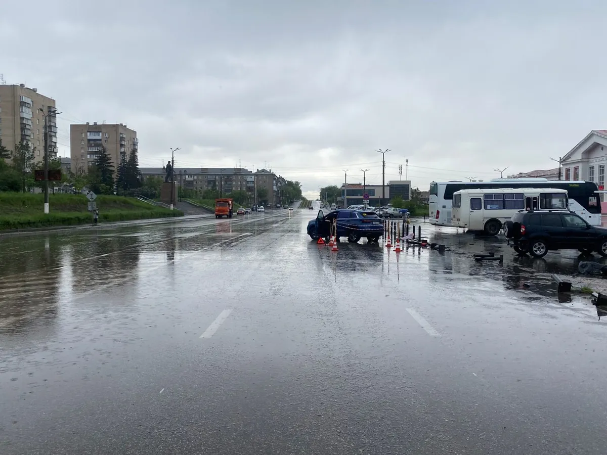Пьяный водитель спровоцировал ДТП с возгоранием автомобиля в Магнитогорске