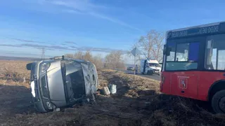 Во Владимирской области в ДТП с рейсовым автобусом пострадали три человека