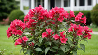 Титулованная красавица, неустанно цветущая с мая по жгучих морозов: чудный многолетник весь сезон восхищает пышными алыми цветами