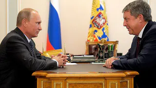 Президент РФ Владимир Путин провел встречу с брянским губернатором (видео)