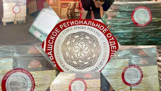Армяне Чувашии собрали гумгруз для бойцов СВО и жителей Курской области