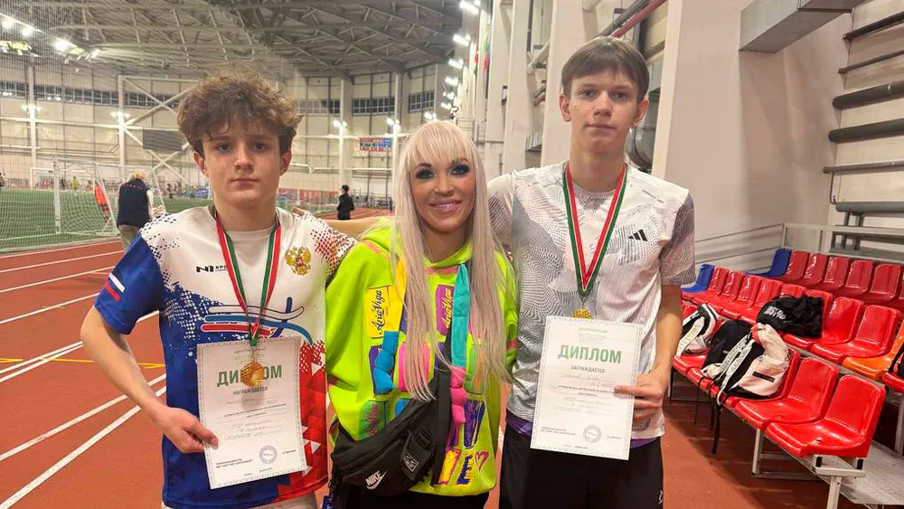 Нижнекамские спортсмены завоевали две золотые медали на легкоатлетических соревнованиях в Казани