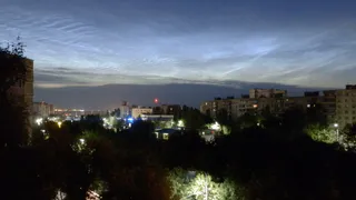 Необычное явление: в Рязани начался сезон серебристых облаков